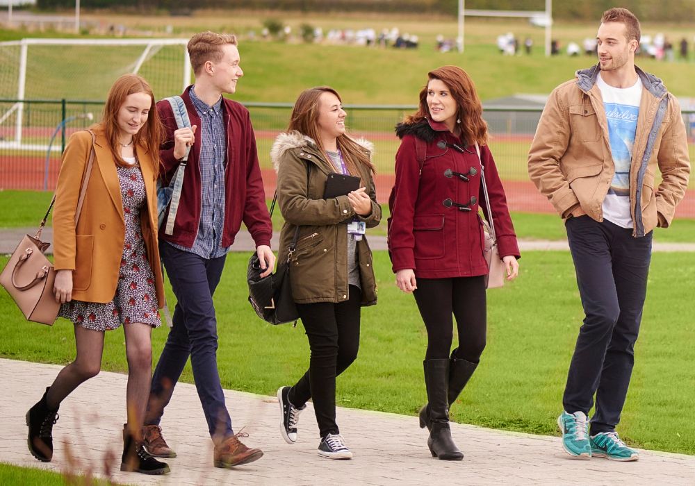 Faculty members at Edge Hill University.