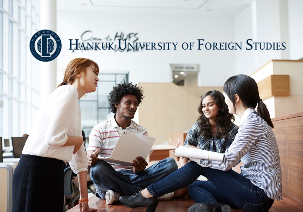 Students at Hankuk University.