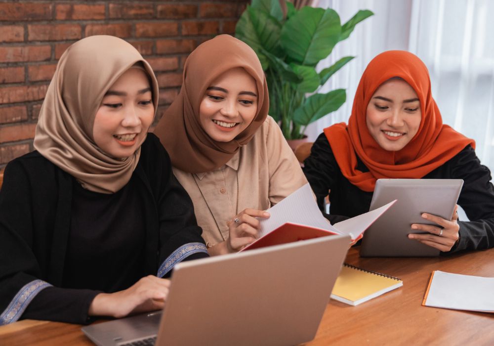 Students in Udayana University, Bali Indonesia.